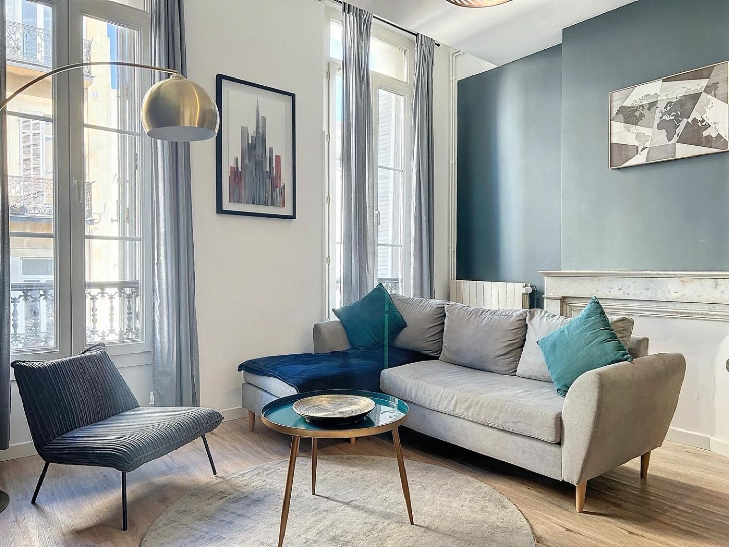 Grand Appartement Central - Trois Chambres - Les Freres De La Loc' Marseille Bagian luar foto