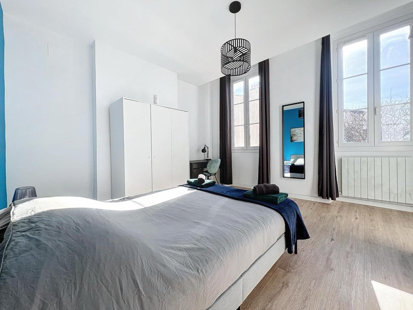 Grand Appartement Central - Trois Chambres - Les Freres De La Loc' Marseille Bagian luar foto